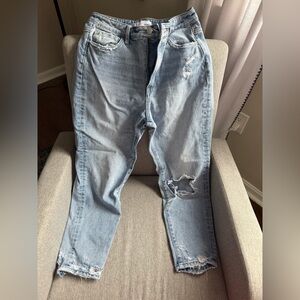 Vervet Light Blue Distressed Women's Jeans